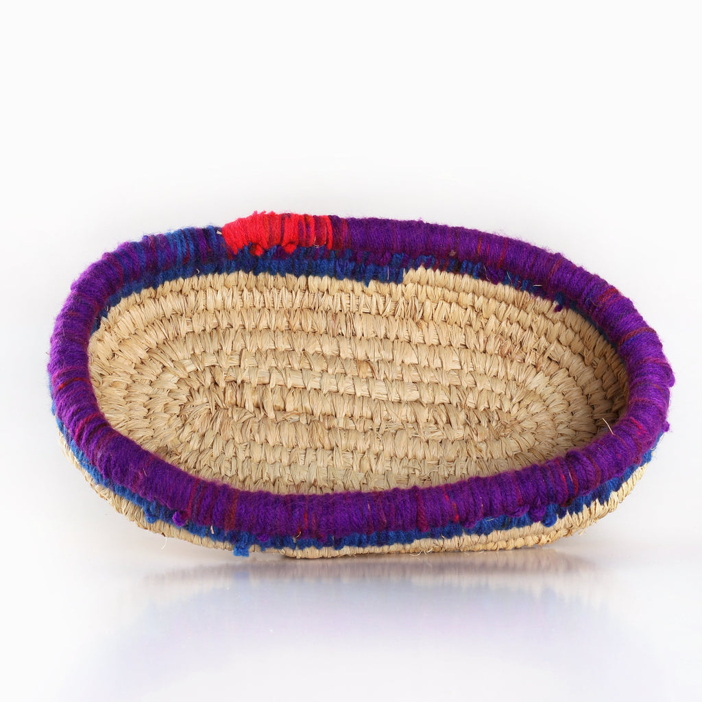 Aboriginal Artwork by Munantji Brumby - Tjanpi Basket