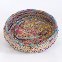 Aboriginal Artwork by Nancy Carnegie, Warburton - Tjanpi Basket