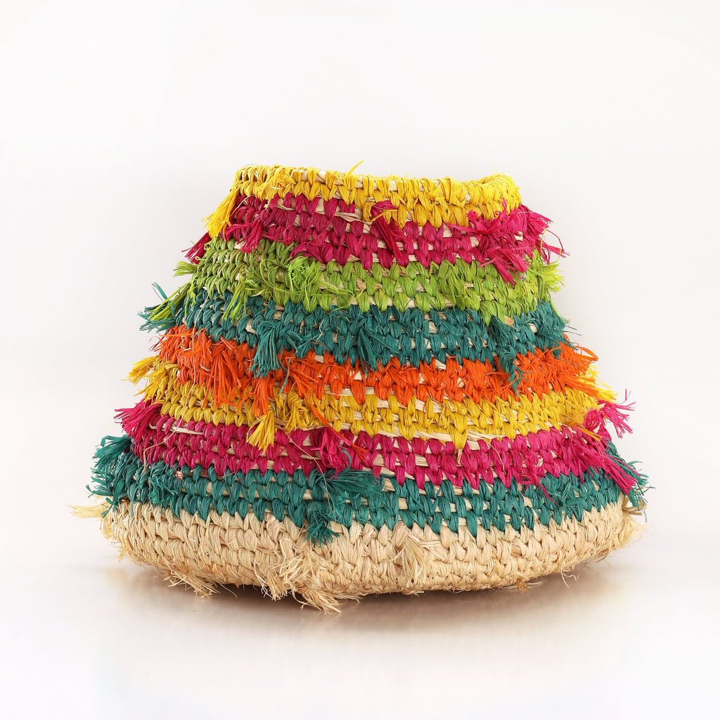Aboriginal Artwork by Naomi Kantjuri - Tjanpi Basket