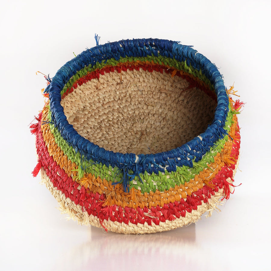 Aboriginal Artwork by Naomi Kantjuri - Tjanpi Basket