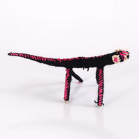 Aboriginal Artwork by Alison Porter - Tinka (Goanna) Tjanpi Sculpture