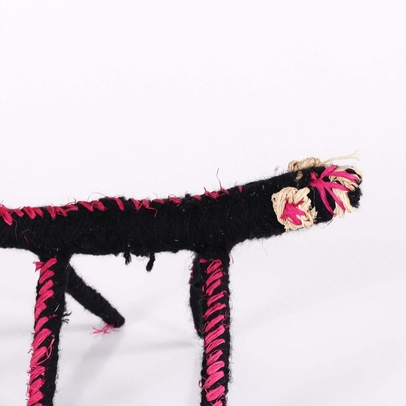 Aboriginal Artwork by Alison Porter - Tinka (Goanna) Tjanpi Sculpture