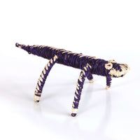 Aboriginal Artwork by Amy Yilpi - Tinka (Goanna) Tjanpi Sculpture