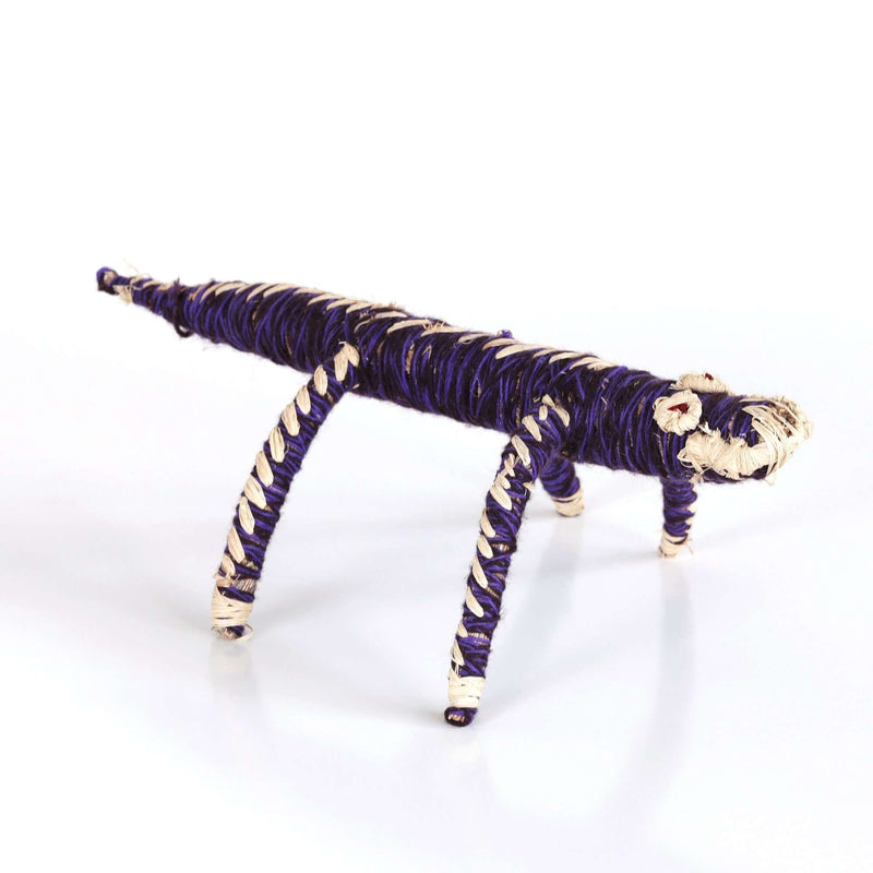 Aboriginal Artwork by Amy Yilpi - Tinka (Goanna) Tjanpi Sculpture