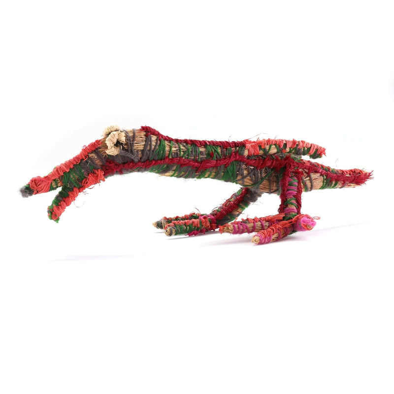 Aboriginal Artwork by Betty Campbell - Tjanpi Tjulpu (bird) Sculpture