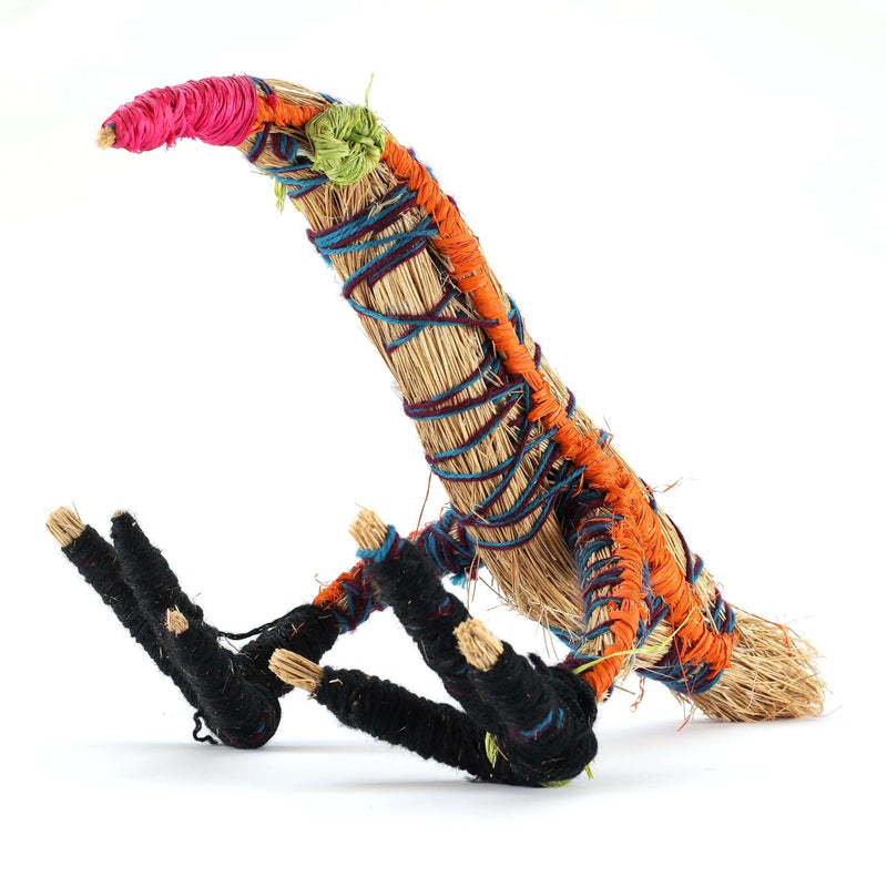 Aboriginal Artwork by Carolyn Kenta - Tjanpi Tjulpu (bird) Sculpture