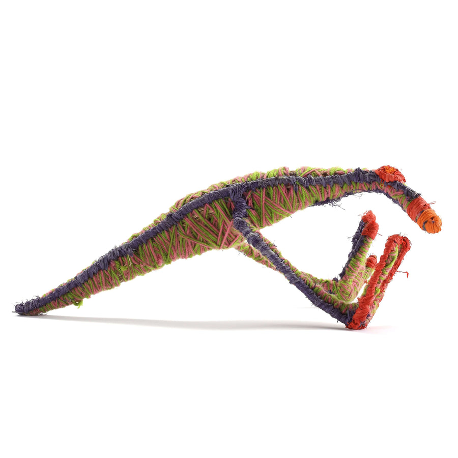Aboriginal Artwork by Carolyn Kenta - Tjanpi Tjulpu (bird) Sculpture