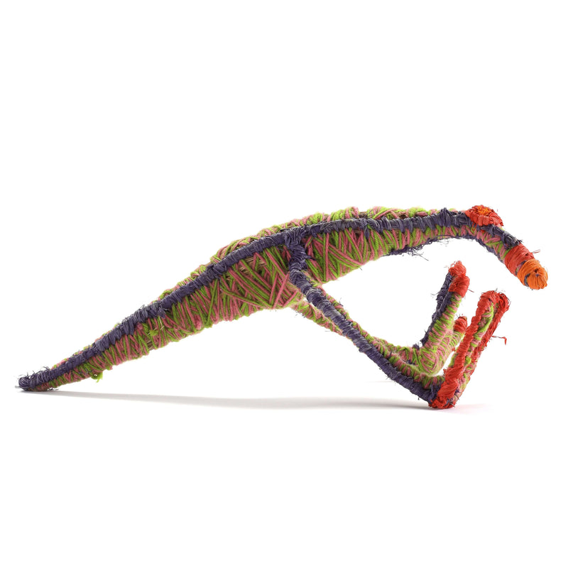 Aboriginal Artwork by Carolyn Kenta - Tjanpi Tjulpu (bird) Sculpture