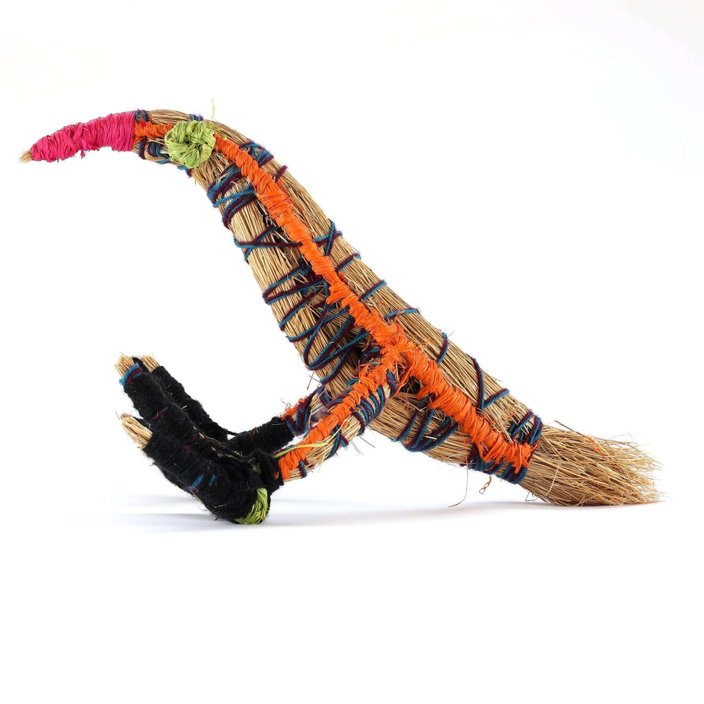 Aboriginal Artwork by Carolyn Kenta - Tjanpi Tjulpu (bird) Sculpture