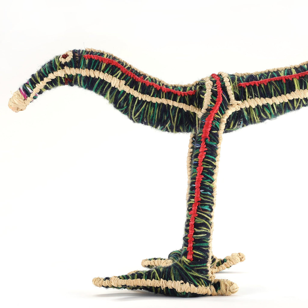 Aboriginal Art by Carolyn Kenta - Tjanpi Tjulpu (bird) Sculpture - ART ARK®