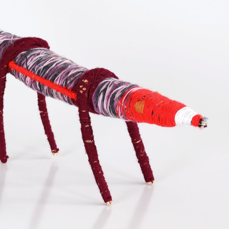 Aboriginal Artwork by Deane Braedon - Tinka (Goanna) Tjanpi Sculpture