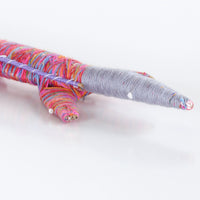 Aboriginal Artwork by Deane Braedon - Tinka (Goanna) Tjanpi Sculpture