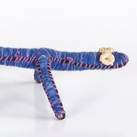 Aboriginal Artwork by Delilah Shepard - Tinka (Goanna) Tjanpi Sculpture
