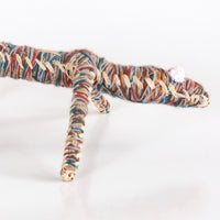 Aboriginal Artwork by Dianne Golding - Tinka (Goanna) Tjanpi Sculpture