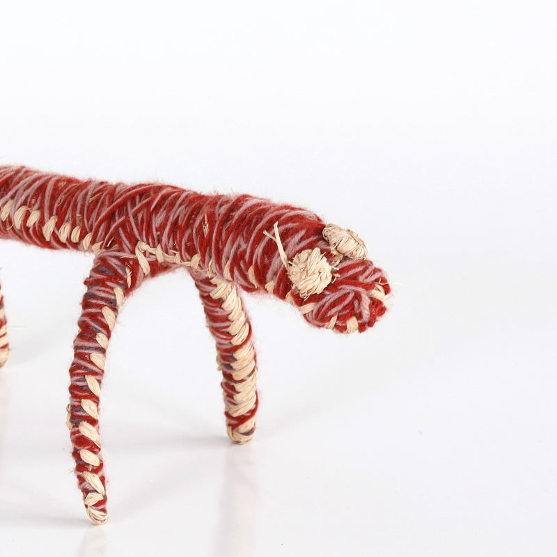 Aboriginal Artwork by Dianne Golding - Tinka (Goanna) Tjanpi Sculpture