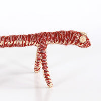 Aboriginal Artwork by Dianne Golding - Tinka (Goanna) Tjanpi Sculpture