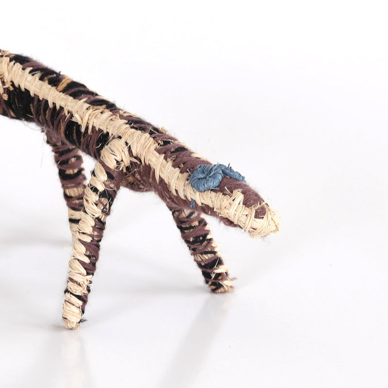 Aboriginal Artwork by Dorcas Tinnimai Benn - Tinka (Goanna) Tjanpi Sculpture