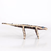 Aboriginal Artwork by Dorcas Tinnimai Benn - Tinka (Goanna) Tjanpi Sculpture