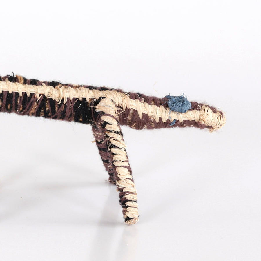 Aboriginal Artwork by Dorcas Tinnimai Benn - Tinka (Goanna) Tjanpi Sculpture