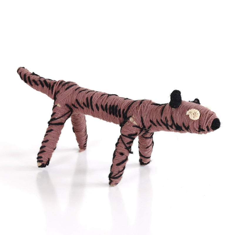 Aboriginal Artwork by Erica Shorty - Papa (Dog) Tjanpi Sculpture