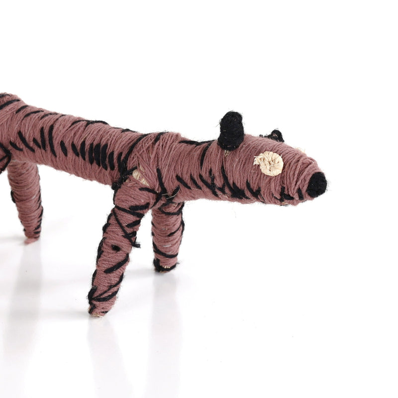 Aboriginal Artwork by Erica Shorty - Papa (Dog) Tjanpi Sculpture