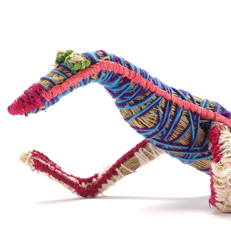 Aboriginal Artwork by Gladys Roberts - Tjulpu (Bird) Tjanpi Sculpture