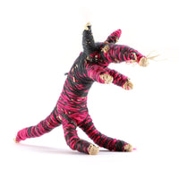 Aboriginal Artwork by Jacinta Heffernan - Mouse Tjanpi Sculpture