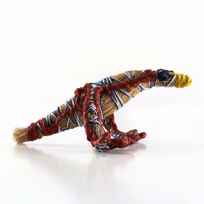 Aboriginal Artwork by Judy Martin - Tjulpu(bird) Tjanpi Sculpture