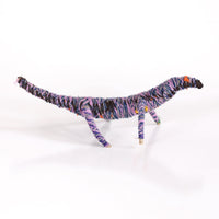 Aboriginal Artwork by Maimie Butler - Tjanpi Tinka (goanna) Sculpture