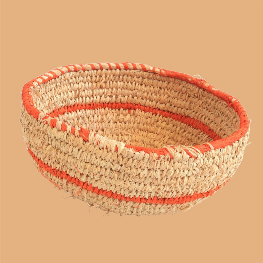 Aboriginal Artwork by Margaret Dodd, Mimili - Tjanpi Basket