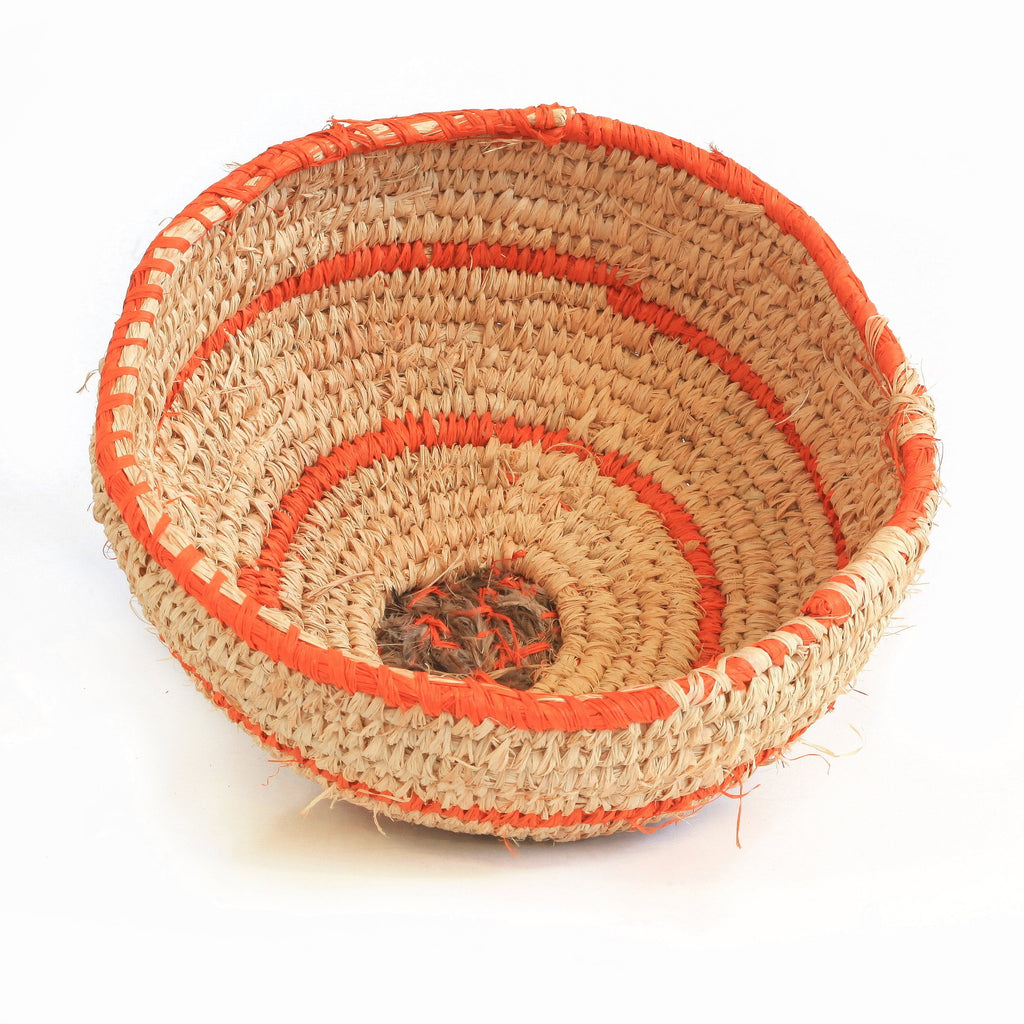 Aboriginal Artwork by Margaret Dodd, Mimili - Tjanpi Basket
