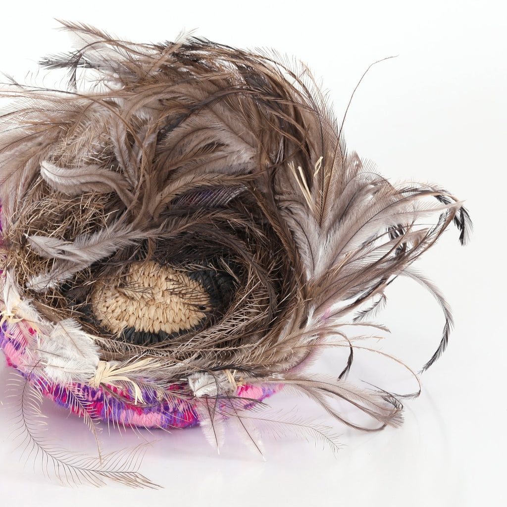 Aboriginal Artwork by Munatji Brumby, Utju - Tjanpi Basket