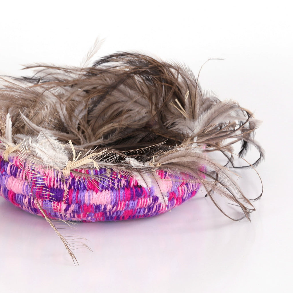 Aboriginal Artwork by Munatji Brumby, Utju - Tjanpi Basket