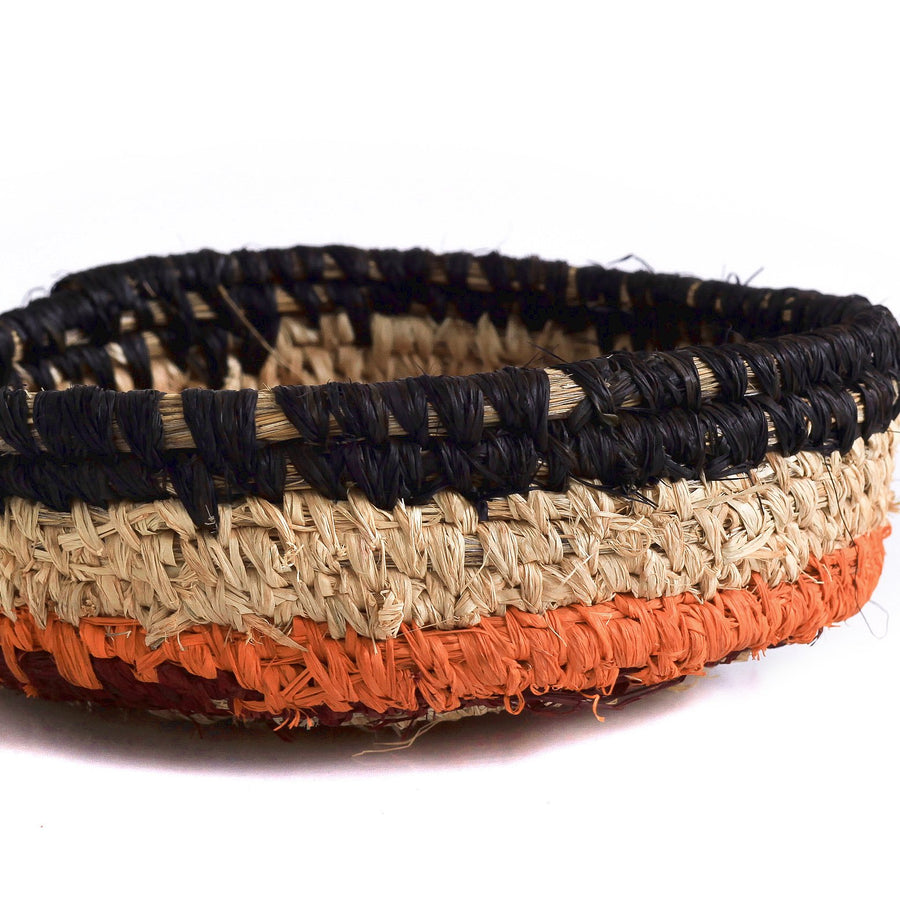 Aboriginal Artwork by Nancy Jackson, Warakurna - Tjanpi Basket