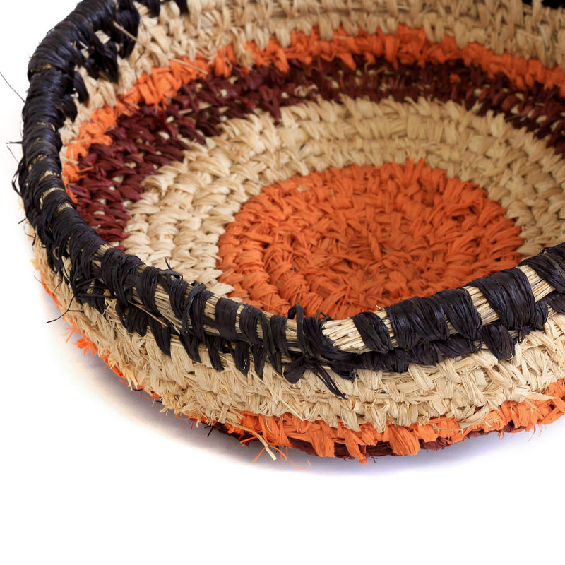Aboriginal Artwork by Nancy Jackson, Warakurna - Tjanpi Basket