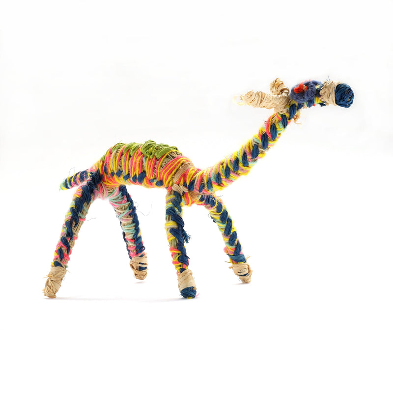 Aboriginal Artwork by Narelle Holland - Tjanpi Camel Sculpture