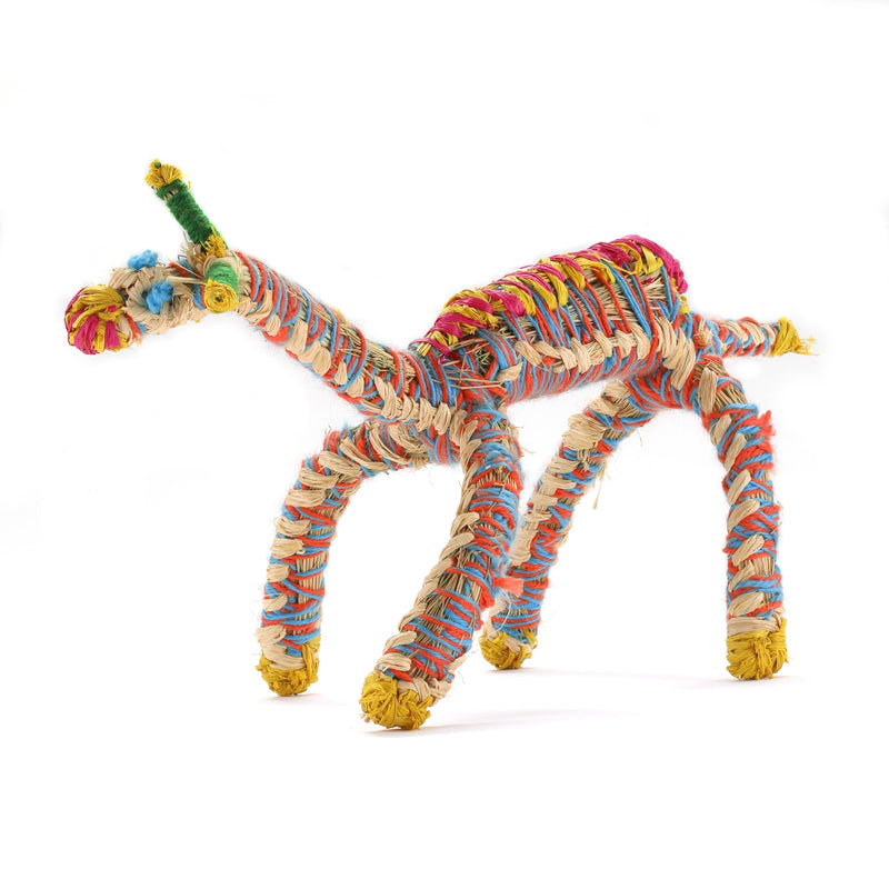 Aboriginal Artwork by Narelle Holland - Tjanpi Camel Sculpture