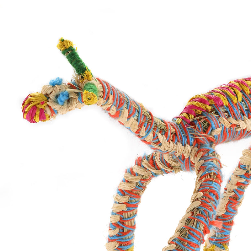 Aboriginal Artwork by Narelle Holland - Tjanpi Camel Sculpture