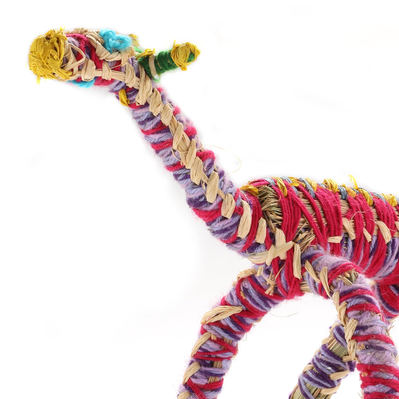 Aboriginal Artwork by Narelle Holland - Tjanpi Camel Sculpture