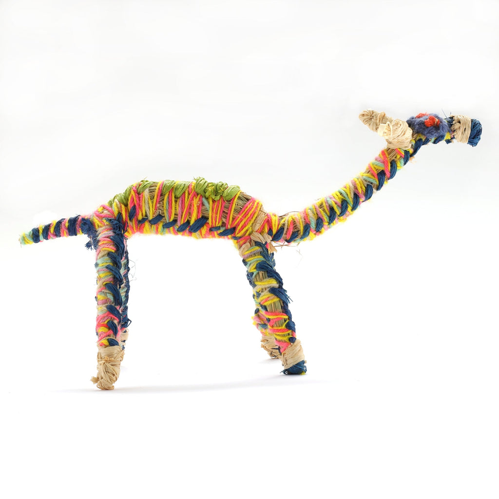 Aboriginal Artwork by Narelle Holland - Tjanpi Camel Sculpture