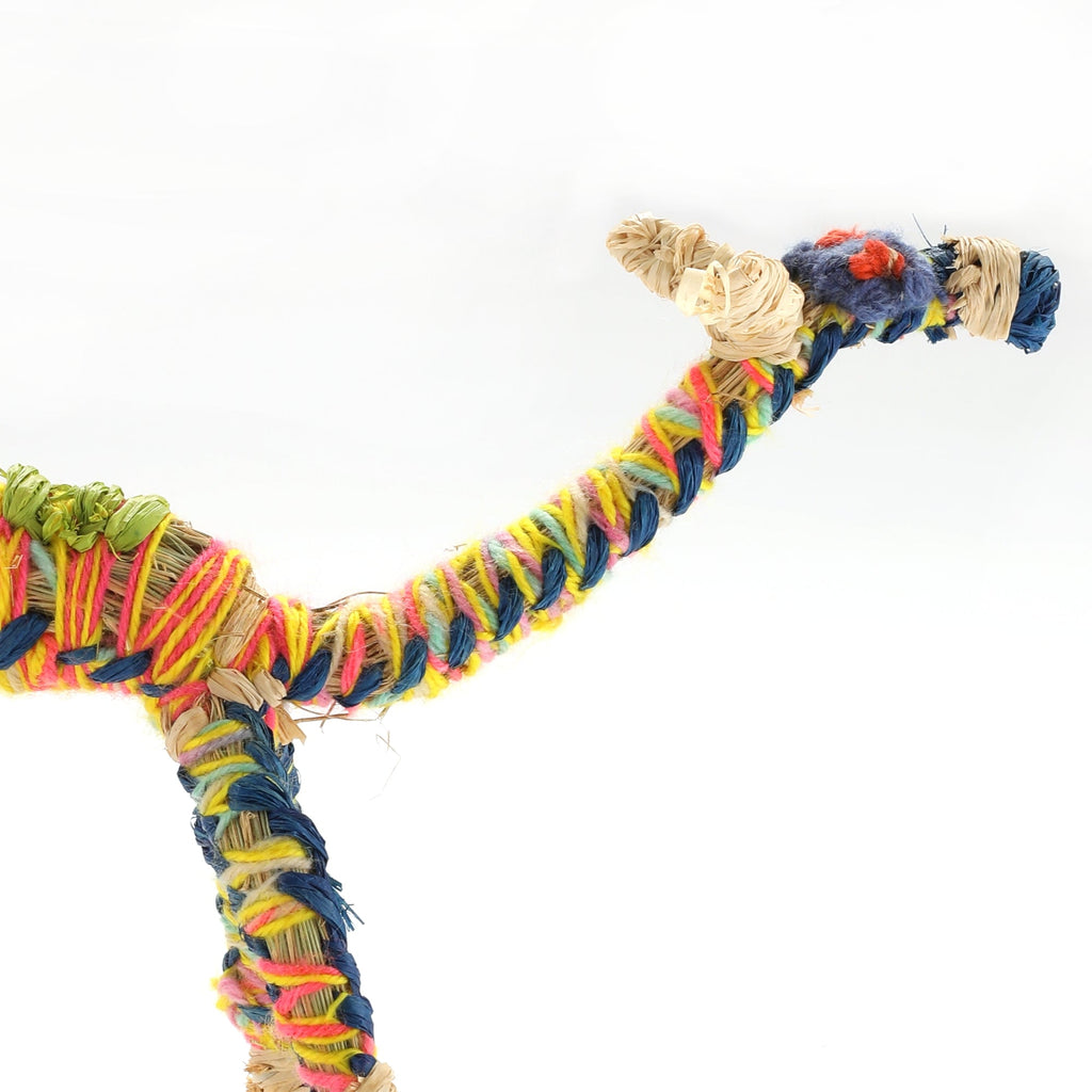 Aboriginal Artwork by Narelle Holland - Tjanpi Camel Sculpture