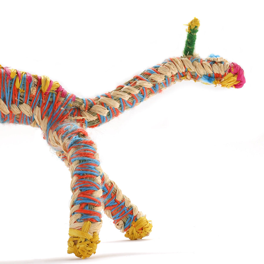 Aboriginal Artwork by Narelle Holland - Tjanpi Camel Sculpture