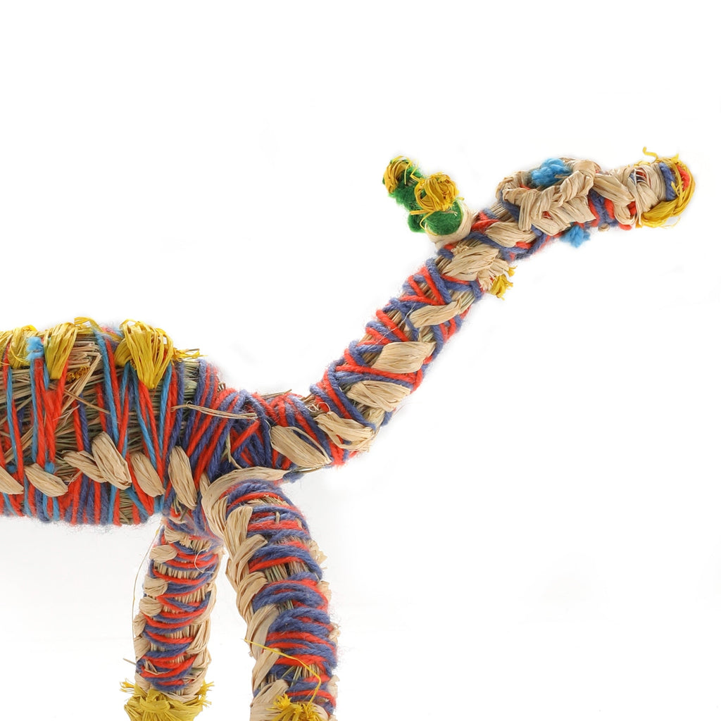 Aboriginal Artwork by Narelle Holland - Tjanpi Camel Sculpture