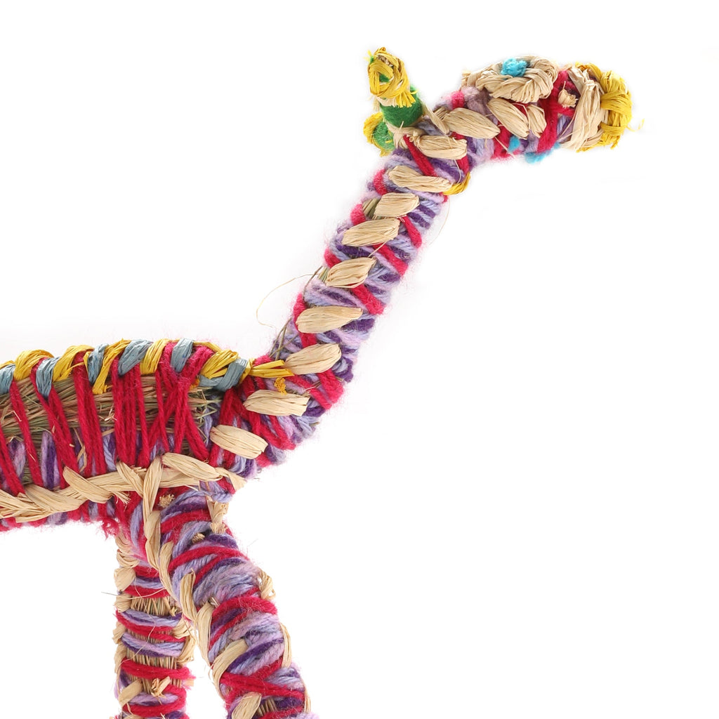 Aboriginal Artwork by Narelle Holland - Tjanpi Camel Sculpture