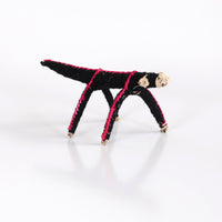 Aboriginal Artwork by Onika Nelson - Tinka (Goanna) Tjanpi Sculpture