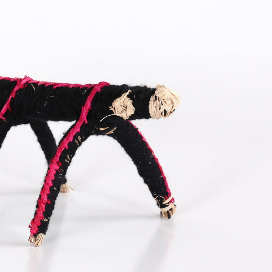 Aboriginal Artwork by Onika Nelson - Tinka (Goanna) Tjanpi Sculpture