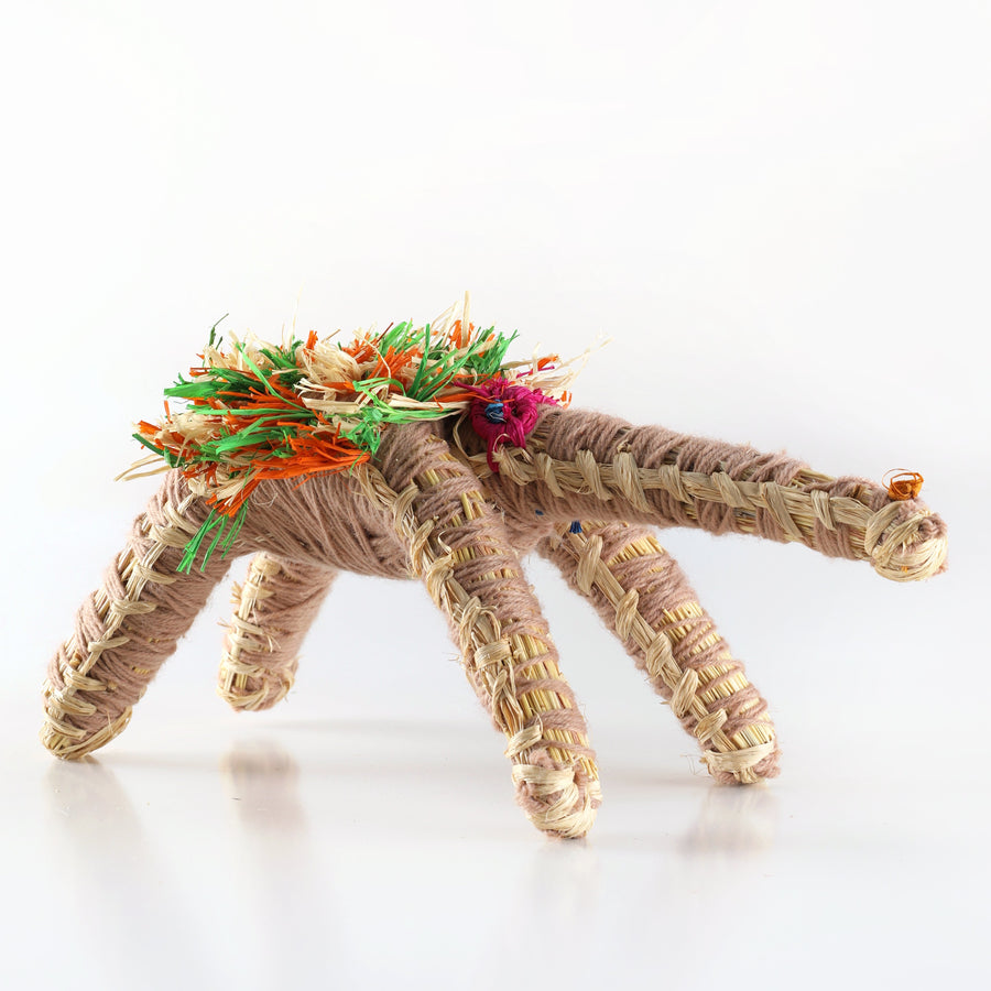 Aboriginal Artwork by Priscilla McLean - Echidna Tjanpi Sculpture