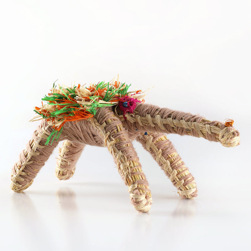 Aboriginal Artwork by Priscilla McLean - Echidna Tjanpi Sculpture