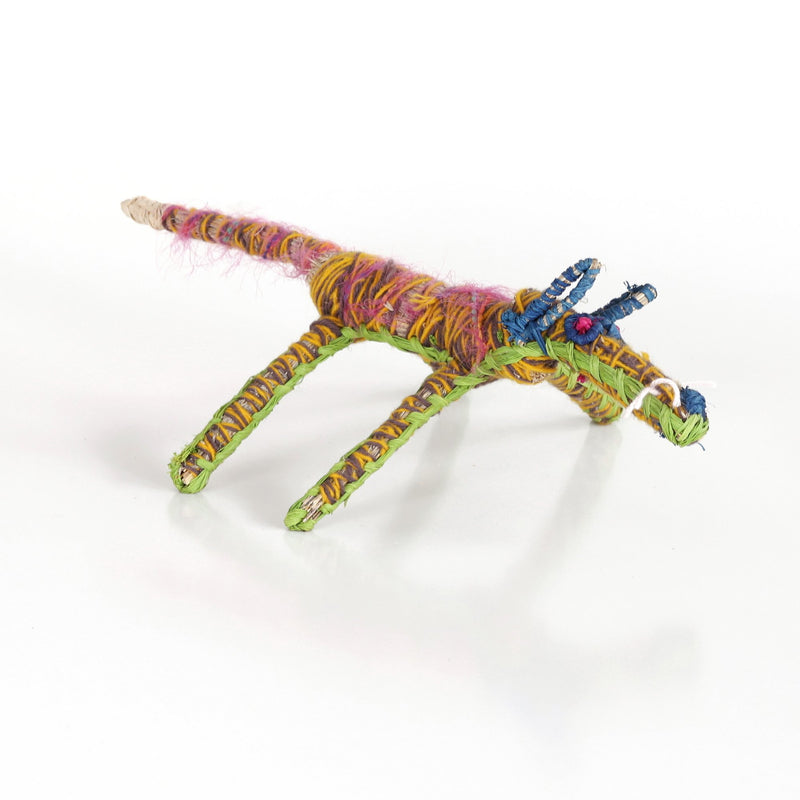 Aboriginal Artwork by Rita Rolley - Papa (Dog) Tjanpi Sculpture