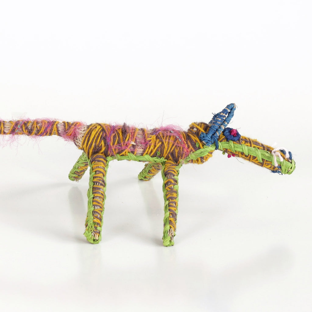 Aboriginal Artwork by Rita Rolley - Papa (Dog) Tjanpi Sculpture